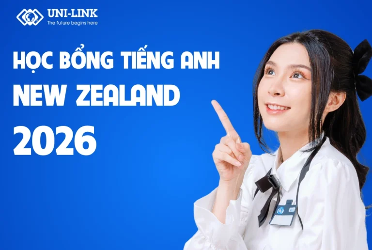 HỌC BỔNG TIẾNG ANH NEW ZEALAND 2026 - Cơ hội học tập & định hướng học tiếp vững chắc cho học viên Việt Nam
